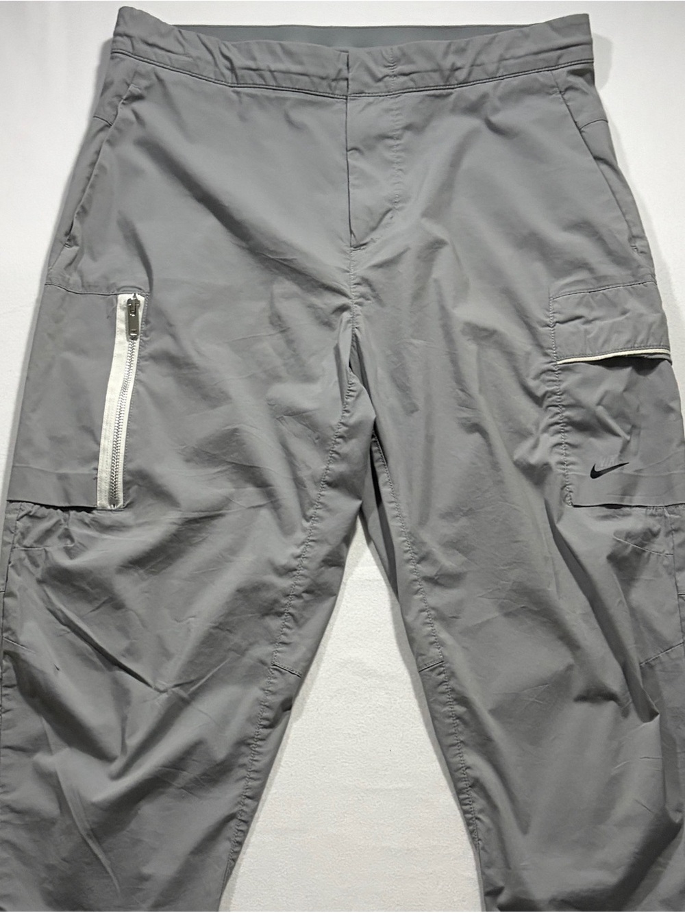 Nike Sportswear Style Essentials Utility Pants Mens 34 Gray Tech Streetwear